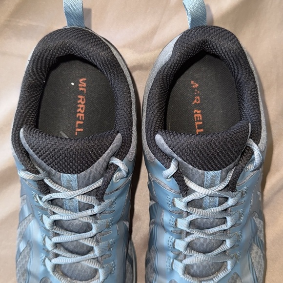 Merrell Siren Edge 3 Wide Width Women’s Hiker in Rock & Bluestone Wide Size 9W - Picture 4 of 15